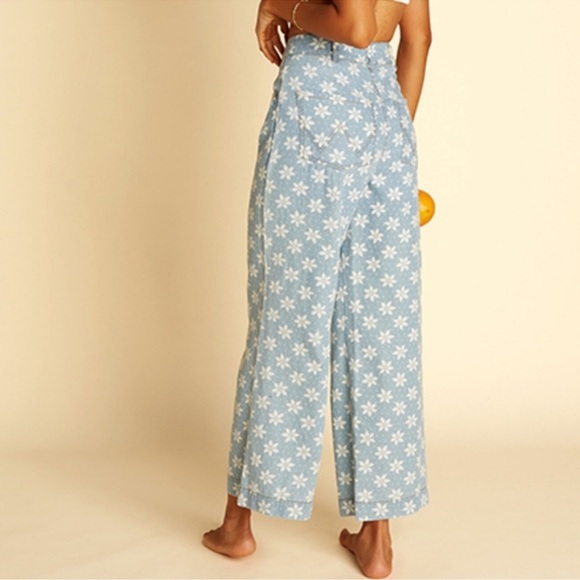 Billabong x Wrangler Perfect Pair 70s Style Jeans Beach Pants - Picture 2 of 15